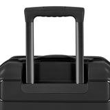 Traveler's Choice Pagosa Indestructible Hardshell Expandable Spinner Luggage, Black, Check-in Only