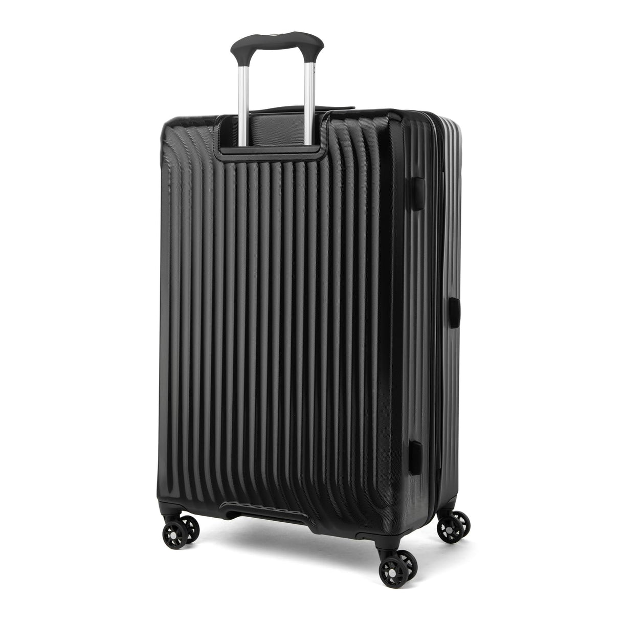 Travelpro Maxlite Air Hardside Expandable Checked Luggage, 8 Spinner Wheels, Lightweight Hard Shell Polycarbonate Suitcase, Black, Checked Large 28-Inch