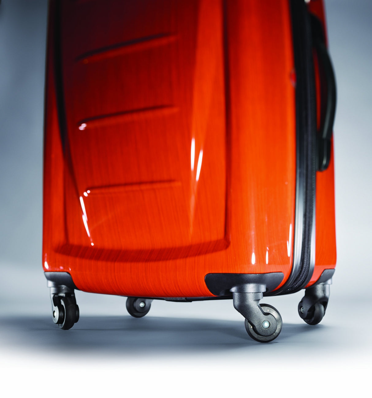 Samsonite Winfield 2 Hardside Luggage with Spinner Wheels, Orange, Checked-Medium 24-Inch