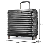 Samsonite Stryde 2 Hardside Expandable Luggage with Spinners, Brushed Graphite, Checked-Large Glider