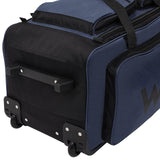 Wrangler Wesley Rolling Duffel Bag, Navy Blue, Large 30-Inch